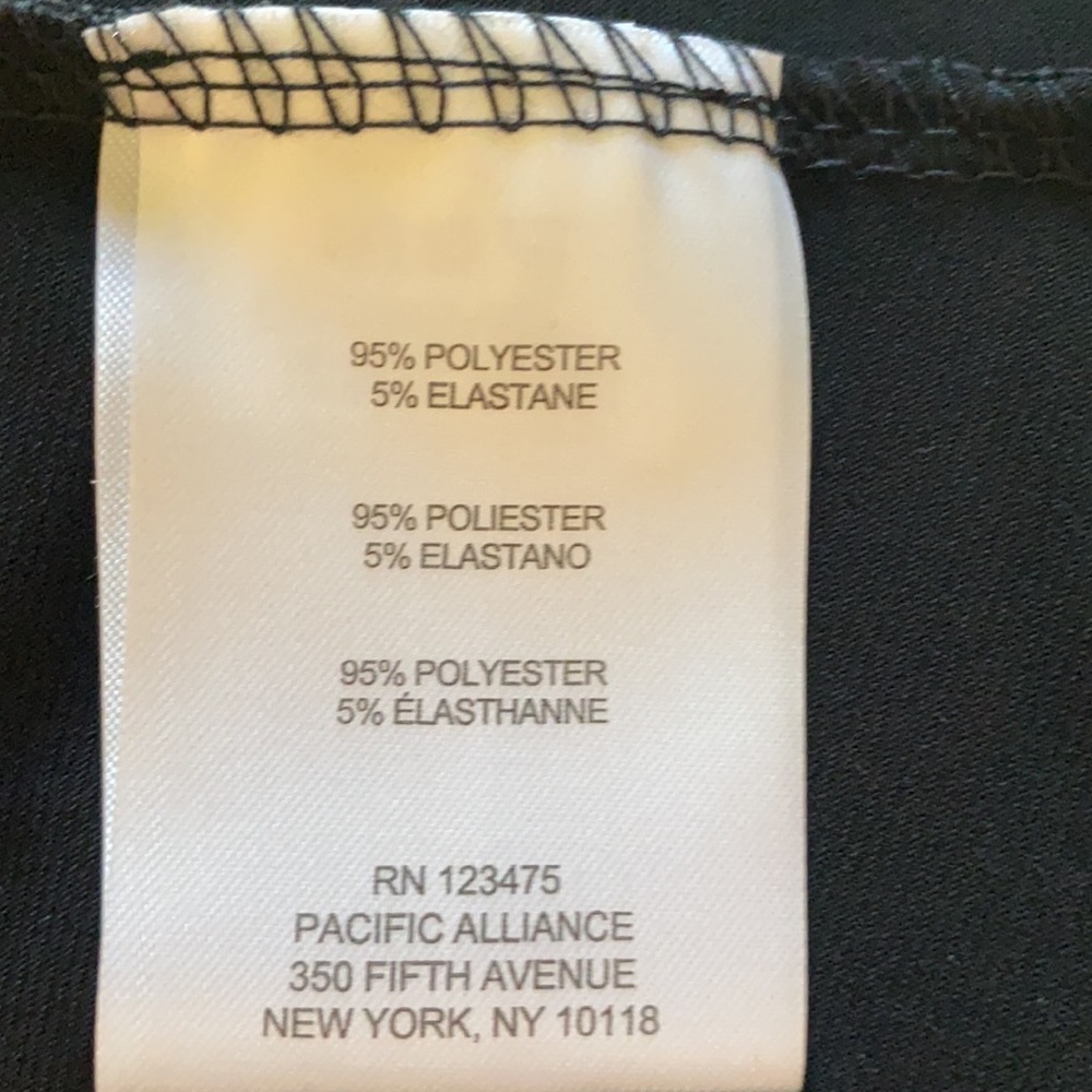 Ellen Tracy Top Blouse Twist Front V-neck sz L NWT - Picture 5 of 5